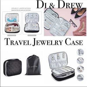 Di & Drew Travel Jewelry Case and Organizer